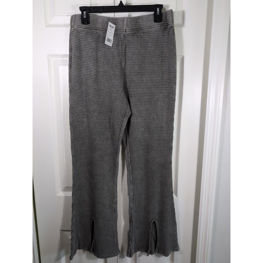 Hard Tail Forever Pull-On Acid Wash Thermal Pant Deep Depths Large NWT